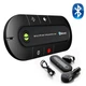 Автомобильный комплект беспроводного устройства громкой связи Bluetooth HANDSFREE KIT SPEAKER с креплением на солнцезащитный козырёк (черный) - изображение 1