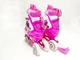 Детские Ролики для начинающих Caroman Sport Pink размер 36-39 - изображение 4