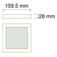 Светильник потолочный светодиодный LED Horoz Electric ARINA-12 12W 4200K 016-026-0012 - изображение 3