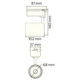 Світильник трековий світлодіодний COB LED Horoz Electric LYON-10 10W 4200K білий 018-020-0010 - зображення 5