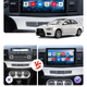Штатна магнітола Lesko для Mitsubishi Lancer X 2007-2010 екран 10" 1/16Gb/ Wi-Fi Optima GPS Android - зображення 2