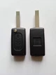 Корпус викидного ключа Peugeot 407 4007 607 Galakeys 3 кнопки батарейка на корпусі лезо HU83 (01-28) - зображення 2