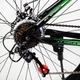 Велосипед спортивный 26" Corso «Global» 21 скорость, дисковые тормоза. Black and green (114127) - изображение 4