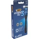 Бритва Bic Flex 3 Hybrid с 4 сменными картриджами (3086123644939) - изображение 1