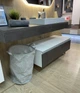Тумба Fancy Marble Goodwin 1300 з умивальником Varna 600 Сіра - зображення 4