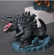 Годзиллы монстры набор из трех пластиковых фигур Godzilla monsters на подставке - изображение 2