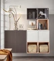 Настінна полиця IKEA EKET 35x25x35 см блідо-рожева (694.293.44) - зображення 4