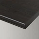 Настінна полиця IKEA BERGSHULT / GRANHULT 80х30 см чорно-коричнева (792.908.03) - зображення 6