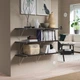 Набір настінних полиць IKEA BERGSHULT / PERSHULT 120х30 см чорно-коричневий (692.911.53) - изображение 2