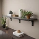 Настінна полиця IKEA BERGSHULT / RAMSHULT 120х30 см чорно-коричнева (992.906.18) - зображення 3