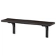 Настінна полиця IKEA BERGSHULT / RAMSHULT 80х20 см чорно-коричнева (292.906.12) - изображение 1