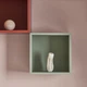 Настінна полиця IKEA EKET 35х25х35 см світло-зелена (894.293.43) - зображення 4