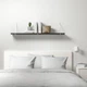 Настінна полиця IKEA BERGSHULT / PERSHULT 120х20 см чорно-коричнева (292.907.11) - изображение 2