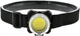 Фонарь налобный аккумуляторный Quantum QM-FL4010 Lucky LED COB + Micro USB Черный (9345916106721) - изображение 1