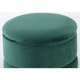 Пуф Gabrie AMF Green/Golden (м'який/сталь/тканина Велюр) (547488) - зображення 3