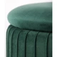 Пуф Little Monte AMF Green/Golden (м'який/сталь/тканина Велюр) (547491) - зображення 3
