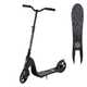 Самокат двухколесный Best Scooter до 100кг Черный - изображение 1