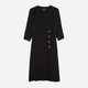 Платье миди женское Monki 0672444-03 32 Черное (KAY2000001237908) - изображение 3