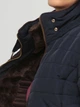 Куртка демисезонная короткая с капюшоном женская Stradivarius 8095283011 M Темно-синяя (KAY2000001324530) - изображение 4