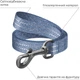 Повідець для собак WAUDOG Re-cotton 25 мм х 2 м Синій (032012Collar) - зображення 3