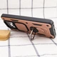 Чехол Epik Camshield Serge Ring for Magnet для Xiaomi Poco X3 NFC / Poco X3 Pro Ударопрочный Rose Gold - изображение 5