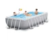 Каркасный бассейн Intex 8418 л 400x200x122 см ПВХ Серый (IP-173195) - изображение 1
