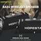 Бездротова портативна колонка Hopestar H50 (AUX, SD-card, Bluetooth, USB, FM-Radio, TF) - Чорний - зображення 2