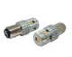 Світлодіодна лампа з цоколем 1157 BA15d P21/5W 12SMD 3030 12V Біла Жовта Autoexpect (57957) - зображення 1