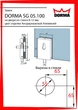 Замок DORMA SG 05.100 для стеклянных дверей - изображение 3