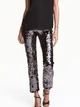 Брюки женские H&M 0446799 34 Серебристые (KAY2000001073421) - изображение 1