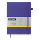 Книга записна Buromax Etalon 190х250мм 96 аркушів у клітинку обкладинка зі штучної шкіри фіолетовий (BM.292160-07) - зображення 1
