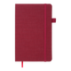 Книга записная Buromax Tweed 125х195мм 96 листов в линию обложка из искусственной кожи бордовый (BM.291263-13) - изображение 2