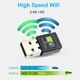 USB Wifi адаптер Chipal 433 Мбіт / с двохдіапазонний 2.4GHz - 5GHz (RTL8811) - зображення 2