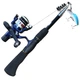 Набір Black King риболовний 1.8 м + Котушка Brat Fishing NINJA 2000 - зображення 1