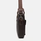 Сумка-планшет мужская кожаная Laras K108860br Коричневая (ROZ6400167685) - изображение 5
