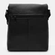 Сумка-планшет мужская кожаная Laras K100122bl Черная (ROZ6400167690) - изображение 3