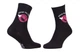 Шкарпетки Disney Winnie L Ourson Winnie The Pooh Heart 1-pack 36-41 black/pink 13896420-2 - зображення 1