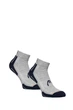 Шкарпетки Head Performance Quarter 2-pack 35-38 gray/blue 741018001-650 - зображення 2