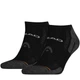 Носки Head Performance Sneaker 2-pack 35-38 black/grey 741017001-200 - изображение 1