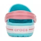 Детские сабо Crocs Juniors' Crocband™ Clog 32 холодно голубой/белый 207006 - изображение 5