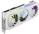 Відеокарта ASUS RTX 3070 8Gb ROG Strix Gaming White V2 (ROG-STRIX-RTX3070-8G-WHITE-V2) (8 Гб, GDDR6, 256 бит, PCI Express 4.0 x16), U1 - зображення 3