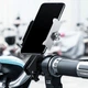 Мото-вело держатель для смартфона Baseus Knight Motorcycle Holder Серебристый - изображение 3