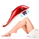 Масажер для тіла, рук та ніг Dolphin Дельфін. Колір червоний - зображення 9