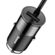 Автомобильное зарядное устройство с быстрой зарядкой BASEUS |4USB/5.5A| Черный (CCTON-01) - изображение 5