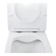 Унітаз підвісний Qtap Swan безобідковий з сідінням Soft-close QT16335178W - изображение 5