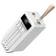 Зовнішній портативний акумулятор ACL PW-44 50000mAh 2.1A 5W USB/Type-C/MicroUSB/Lightning White (PW-44W) - зображення 2