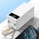 Зовнішній портативний акумулятор ACL PW-44 50000mAh 2.1A 5W USB/Type-C/MicroUSB/Lightning White (PW-44W) - зображення 3