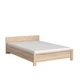Кровать Каспиан Сонома LOZ160 (BRW (Black Red White)) Дуб сонома 160х200 см 263124_01 - изображение 2