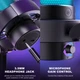 Fifine AmpliGame A8 USB микрофон с RGB подсветкой, поп фильтром, мониторингом в реальном времени - Черный - изображение 7