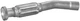 Труба POLMO Mercedes Sprinter 210D, 211CDi; 212CDi; 212D; 310D; 312D; 410D; 412D 95 -04/00 (13.401)-(850279) (Polmo-13.401) - зображення 1